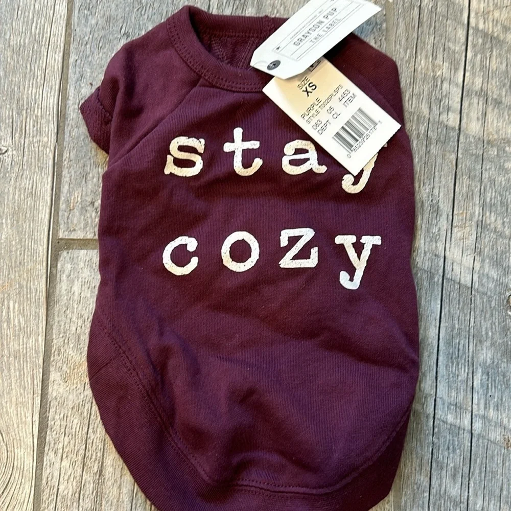 Grayson pup dog shirt xs